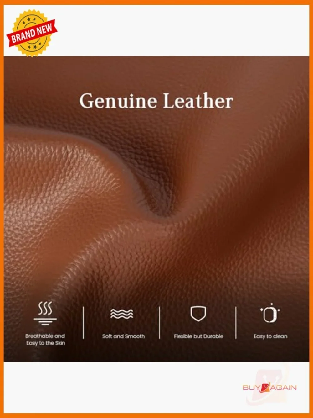 Genuine Leather Satchel Crossbody Tote Bag Soft Zipper Purse